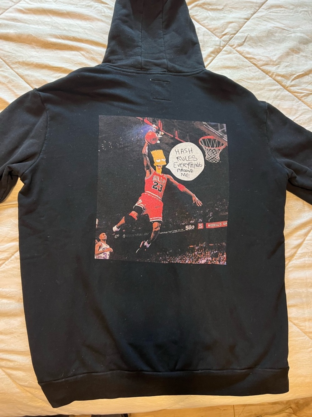 Whatever Forever Black Hoodie with Multicolor 'HREAM' Embroidery - Picture 2 of 3